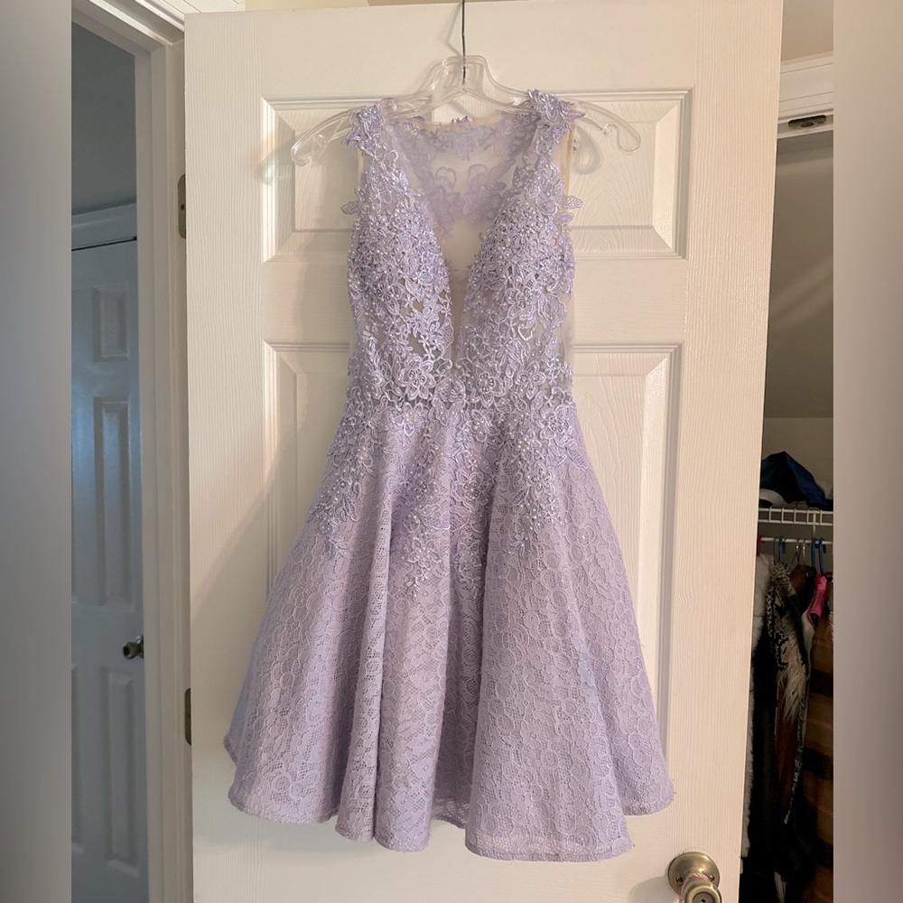 Jovani Purple Dress